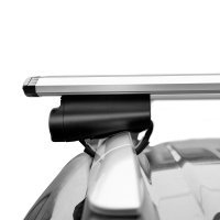 Багажная система "LUX" Бэлт с дугами 1,3м аэро-трэвэл (82 мм) для а/м с рейлингами от магазина ФаркопРос